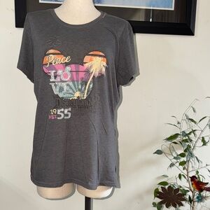 Disney Parks Gray T-Shirt upcycled XXL